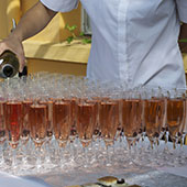 Apéritif au Champagne Cocktail de champagne